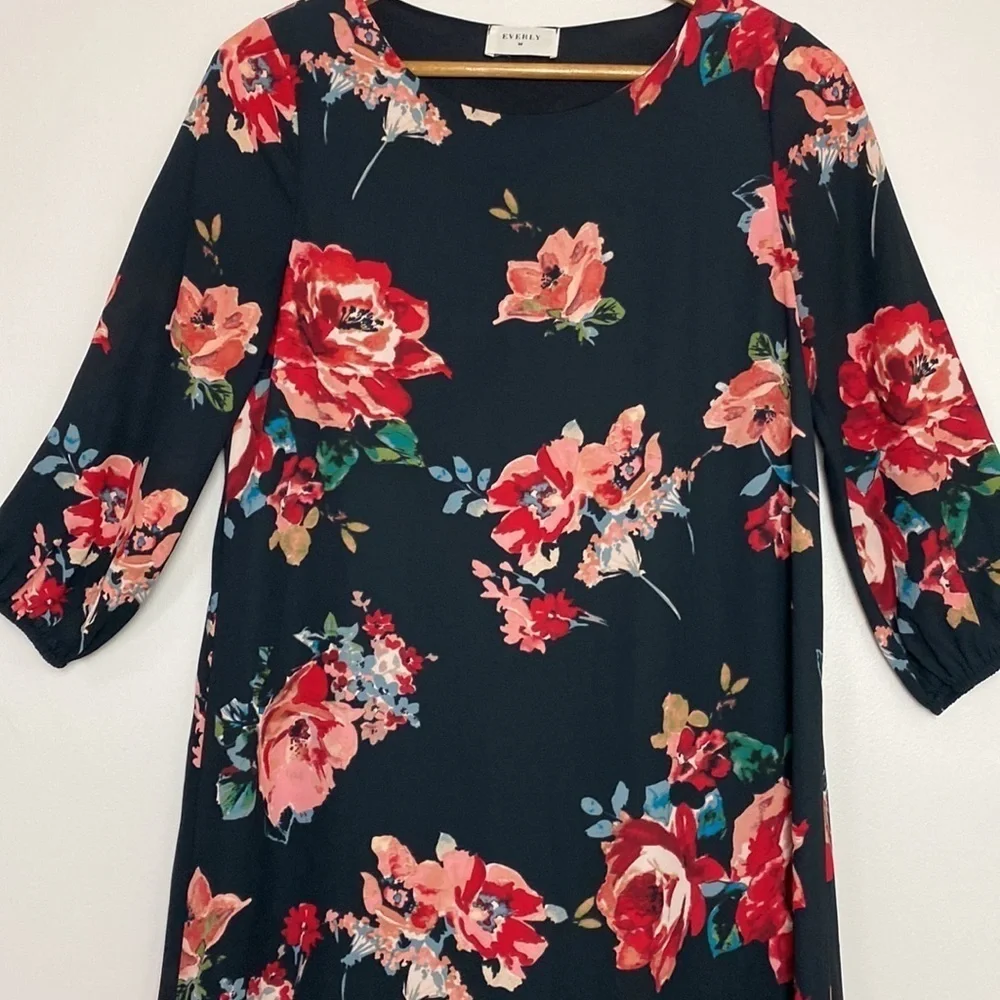 Anthropologie Everly Floral Print‎ Dress